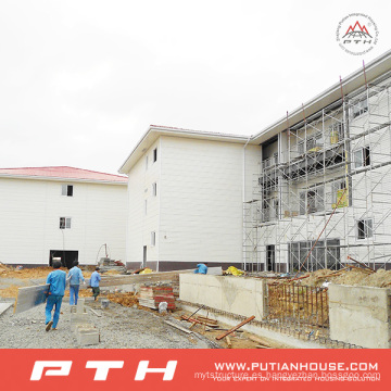 Edificio de almacén de estructura de acero personalizado de Pth